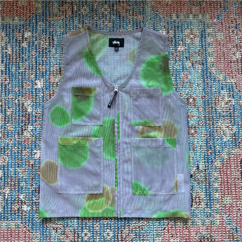 Stussy Multicolor Vest with Pockets